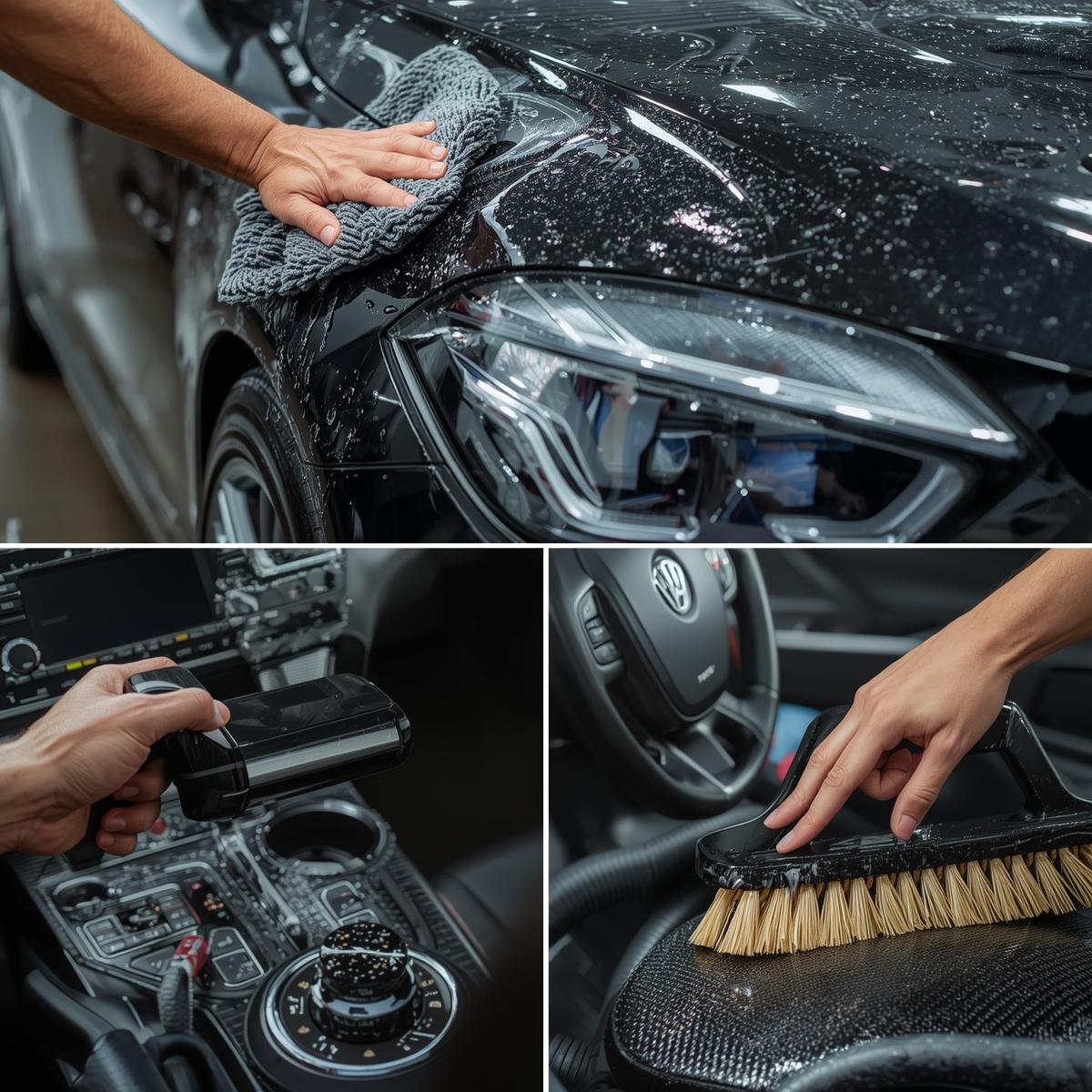 Wheel and tire detailing service at Quoglarnchodyrex Indianapolis